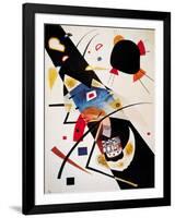 Two Black Spots-Wassily Kandinsky-Framed Art Print