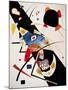 Two Black Spots-Wassily Kandinsky-Mounted Art Print