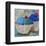 Two Blue 6X6-null-Framed Art Print