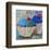 Two Blue 6X6-null-Framed Art Print