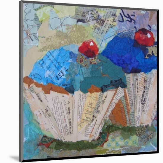 Two Blue 6X6-null-Mounted Art Print