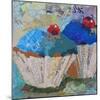 Two Blue 6X6-null-Mounted Art Print