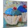 Two Blue 6X6-null-Mounted Art Print