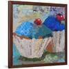 Two Blue 6X6-null-Framed Art Print