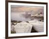 Two Boats at Sunrise, Nova Scotia ?11-Monte Nagler-Framed Photographic Print