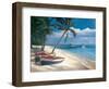 Two Boats on Shore-Unknown Chiu-Framed Art Print