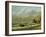 Two Boats on the Beach-Gustave Courbet-Framed Giclee Print