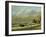 Two Boats on the Beach-Gustave Courbet-Framed Giclee Print