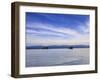 Two Boats on the Lake, Kollabaya, Challapampa, Isla del Sol, Lake Titicaca, Bolivia, South America-Simon Montgomery-Framed Photographic Print