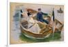 Two Boats with Flags, Wannsee, 1910-Max Liebermann-Framed Giclee Print