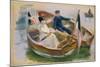 Two Boats with Flags, Wannsee, 1910-Max Liebermann-Mounted Giclee Print
