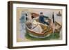 Two Boats with Flags, Wannsee, 1910-Max Liebermann-Framed Giclee Print