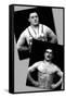 Two Bodybuilding Champions-null-Framed Stretched Canvas