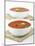 Two Bowls of Tomato Soup-Matt Johannsson-Mounted Photographic Print