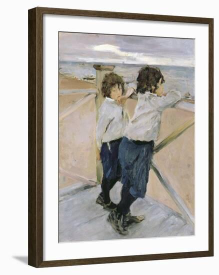 Two Boys, 1899-Valentin Aleksandrovich Serov-Framed Giclee Print