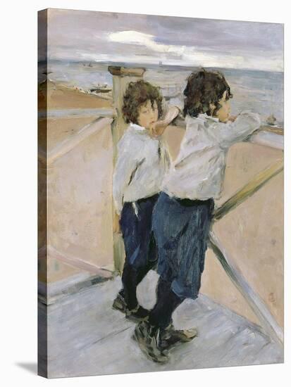 Two Boys, 1899-Valentin Aleksandrovich Serov-Stretched Canvas