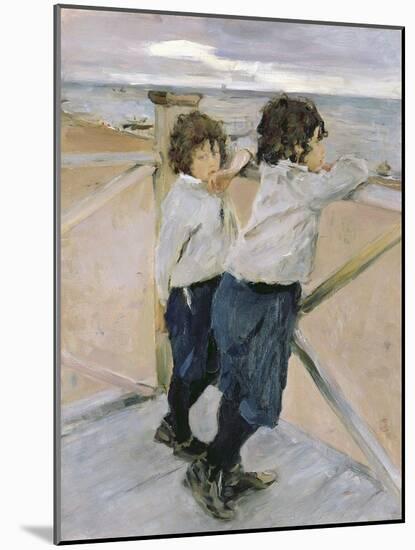 Two Boys, 1899-Valentin Aleksandrovich Serov-Mounted Giclee Print