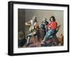 Two Boys and a Girl Making Music, 1629-Jan Miense Molenaer-Framed Giclee Print