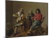 Two Boys and a Girl Making Music, 1629-Jan Miense Molenaer-Mounted Giclee Print