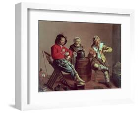 Two Boys and a Girl Making Music, 1629-Jan Miense Molenaer-Framed Giclee Print