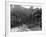 Two boys out on their bicycles near a stream in the Peak District-Staff-Framed Photographic Print