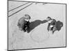 Two Boys Playing Marbles-Philip Gendreau-Mounted Photographic Print