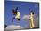 Two Boys Practice Capoeira, the Brazilian Martial Art-Camilla Watson-Mounted Photographic Print