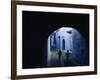 Two Boys Running Through Kasbah, Chefchaouen, Morocco-Jeffrey Becom-Framed Photographic Print