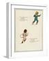 Two Boys Running-Kate Greenaway-Framed Art Print