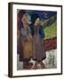 Two Breton Girls by the Sea by Paul Gauguin-null-Framed Giclee Print