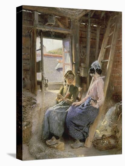 Two Breton Women, 1904-Konstantin Jegor Makovskij-Stretched Canvas