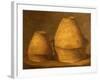 Two Bronze Age Urns, Excavated from Barrows at Winterslow, Wiltshire, 1814-Thomas Robert Guest-Framed Giclee Print