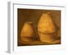 Two Bronze Age Urns, Excavated from Barrows at Winterslow, Wiltshire, 1814-Thomas Robert Guest-Framed Giclee Print