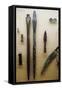 Two Bronze, Celtic Iron Age Sword Blades, France, 800BC-400 BC-Unknown-Framed Stretched Canvas