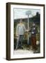 Two Brothers at the French and German Frontier, 20th Century-null-Framed Giclee Print