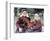 Two Brothers Play with a Buddy L Steam Shovel Toy in Wisconsin, Ca. 1953-null-Framed Photographic Print