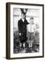 Two Brothers Pose in the Backyard, Ca. 1930-null-Framed Photographic Print