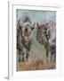 Two Buffaloes-Pol Ledent-Framed Art Print