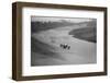 Two Bugattis racing at a BARC meeting, Brooklands, Surrey, 1931-Bill Brunell-Framed Photographic Print