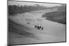 Two Bugattis racing at a BARC meeting, Brooklands, Surrey, 1931-Bill Brunell-Mounted Photographic Print