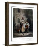 Two Bunches a Penny Primroses, Two Bunches a Penny, 1793-Luigi Schiavonetti-Framed Giclee Print