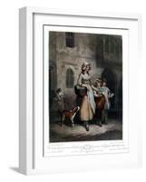 Two Bunches a Penny Primroses, Two Bunches a Penny, 1793-Luigi Schiavonetti-Framed Giclee Print