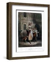 Two Bunches a Penny Primroses, Two Bunches a Penny, 1793-Luigi Schiavonetti-Framed Giclee Print