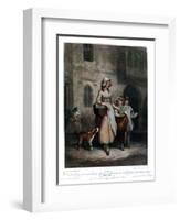 Two Bunches a Penny Primroses, Two Bunches a Penny, 1793-Luigi Schiavonetti-Framed Giclee Print