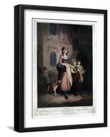 Two Bunches a Penny, Primroses, Two Bunches a Penny, 1793-Luigi Schiavonetti-Framed Giclee Print