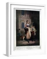 Two Bunches a Penny, Primroses, Two Bunches a Penny, 1793-Luigi Schiavonetti-Framed Giclee Print