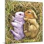 Two Bunnies-Wendy Edelson-Mounted Giclee Print