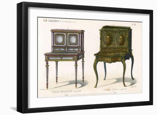 Two Bureaus-E Langfeldt-Framed Art Print