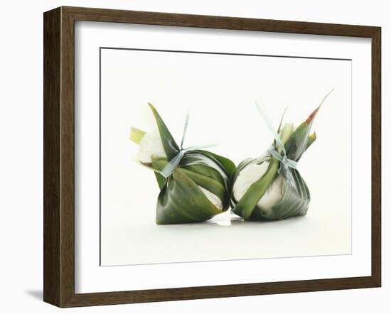 Two Burrata (S. Italian Cheese Speciality)-Luzia Ellert-Framed Photographic Print