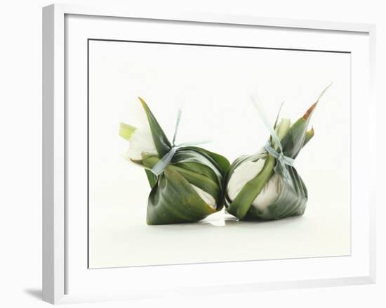 Two Burrata (S. Italian Cheese Speciality)-Luzia Ellert-Framed Photographic Print